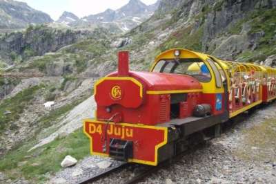 Petit train d'Artouste Locomotive